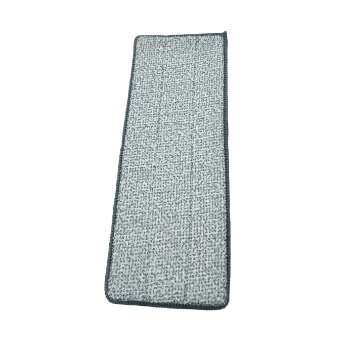 Set 3 rezerve din microfibra pentru mop plat dreptunghiular cu prindere tip scai, 32 x 12.5 cm, Esperanza 96481, pentru curatenie, reutilizabile [5]
