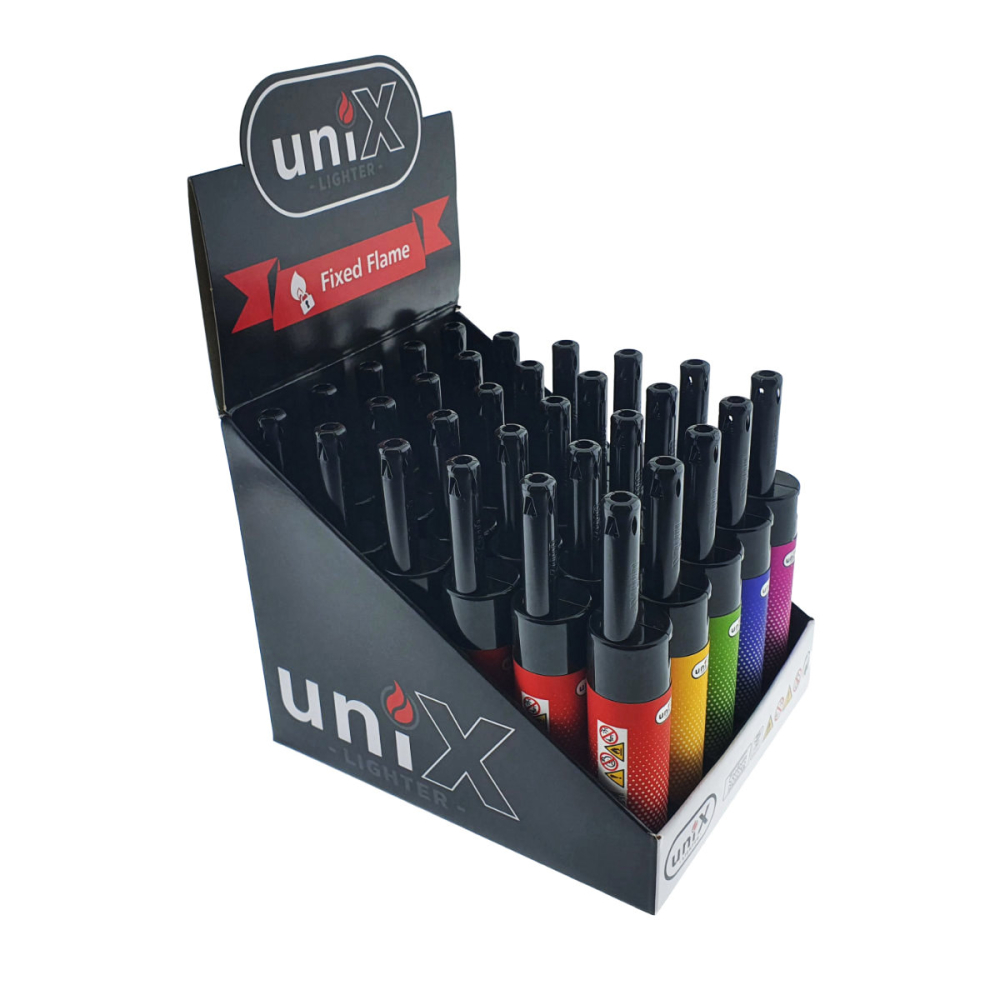 Set 30 Brichete Unix cu Tija Flacara Fixa, Reincarcabile, Siguranta Sporita, Multicolor [4]