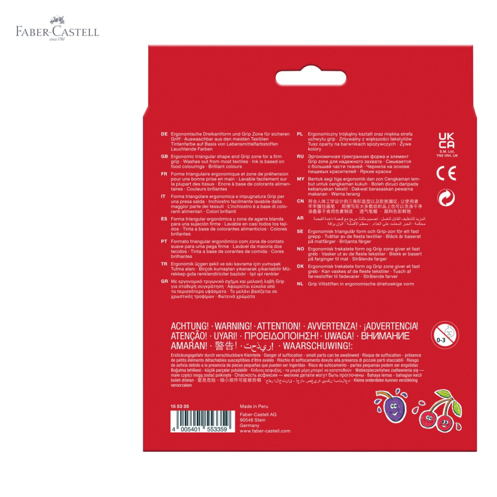 CARIOCA 30 CULORI GRIP FABER-CASTELL [5]