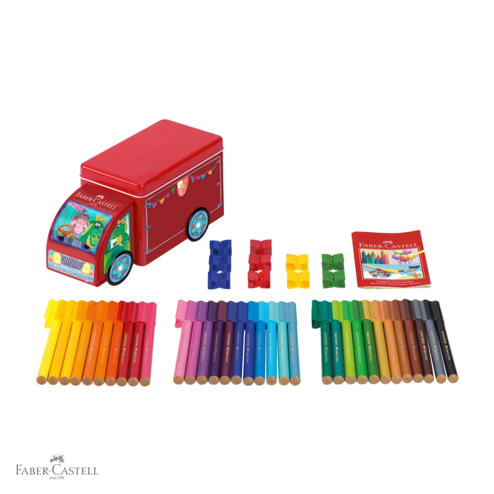 CARIOCA 33 CULORI CAMION CONNECTOR FABER-CASTELL [4]