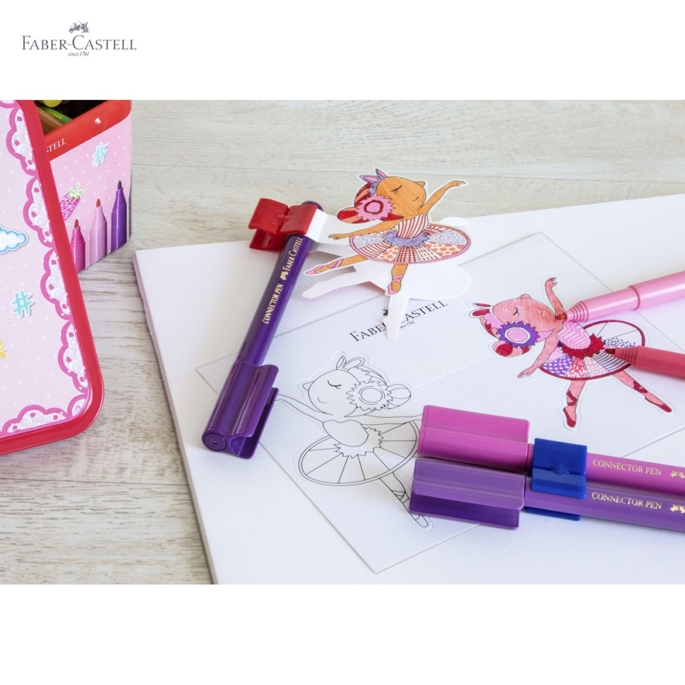 CARIOCA 33 CULORI BALLERINA BOX CONNECTOR FABER-CASTELL [5]