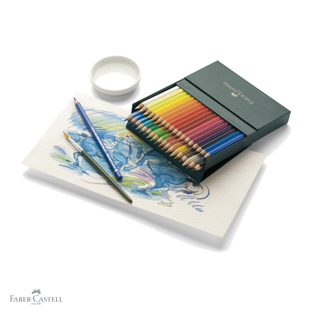 Set 36 creioane colorate acuarela Faber-Castell Albrecht Durer Studio cu pensula inclusa [4]
