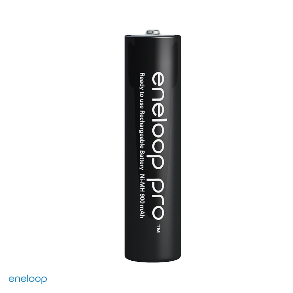 Set 4 acumulatori Ni-MH AAA HR03 Eneloop pro BK-4HCDE, 930 mAh, 1.2 V, preincarcati, 10.5 x 44.5 mm, pana la 500 cicluri, in blister [4]