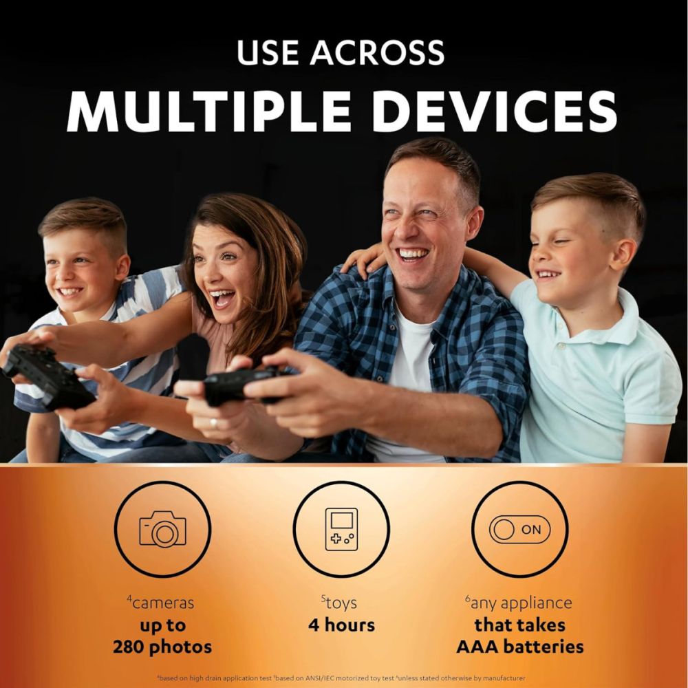 Set 4 Baterii Acumulatori Duracell AAA, Reincarcabile, Pre-incarcate, 900 mAh, pentru Dispozitive Electronice de Uz Zilnic, Gata de Utilizare [4]