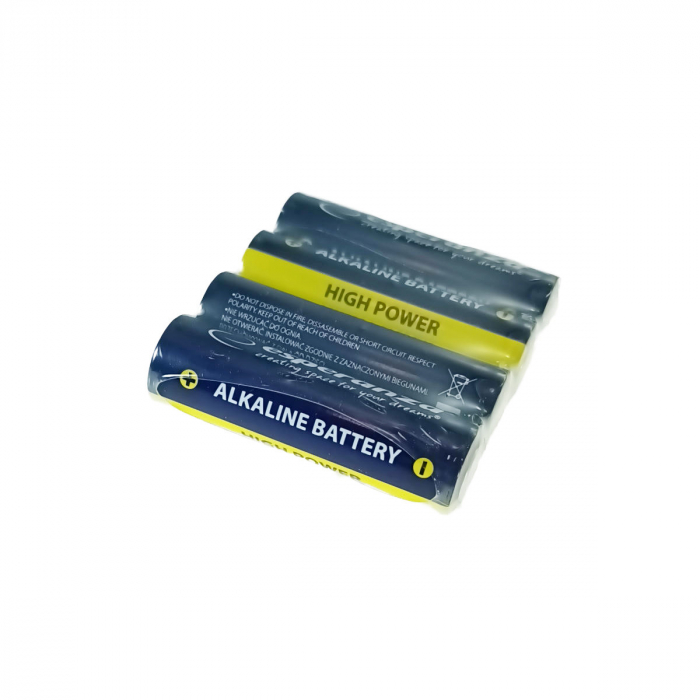 Set 4 baterii alcaline AA R6, Esperanza High Power 95982, 1.5V [2]