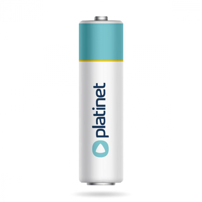 Set 4 baterii alcaline LR06 tip AA, Platinet PRO , 1.5 V, 2800 mAh , in blister [2]