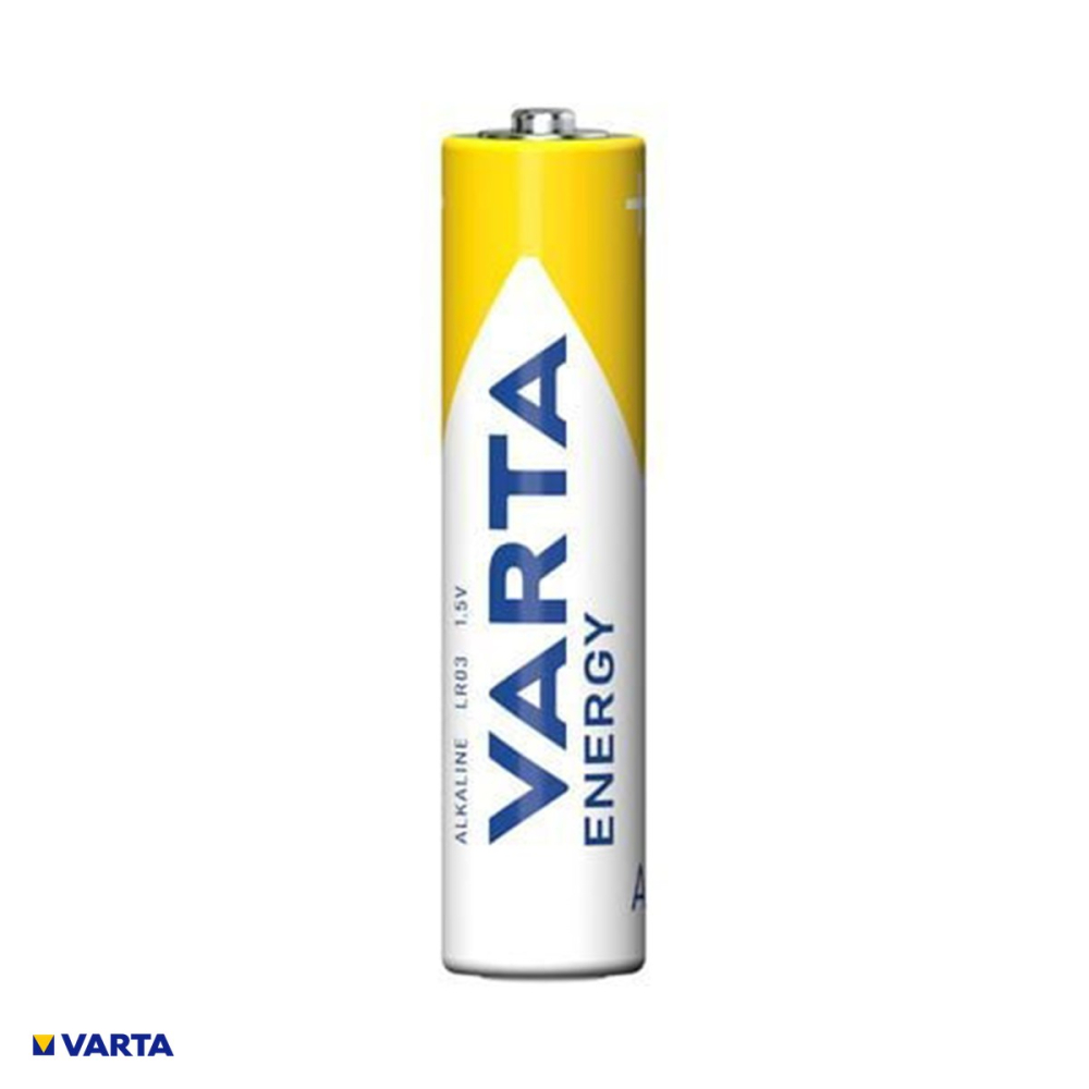 Set 4 baterii alcaline VARTA Energy 4103 AAA LR03, 1.5 V, 10.5 x 44.5 mm, in blister [4]