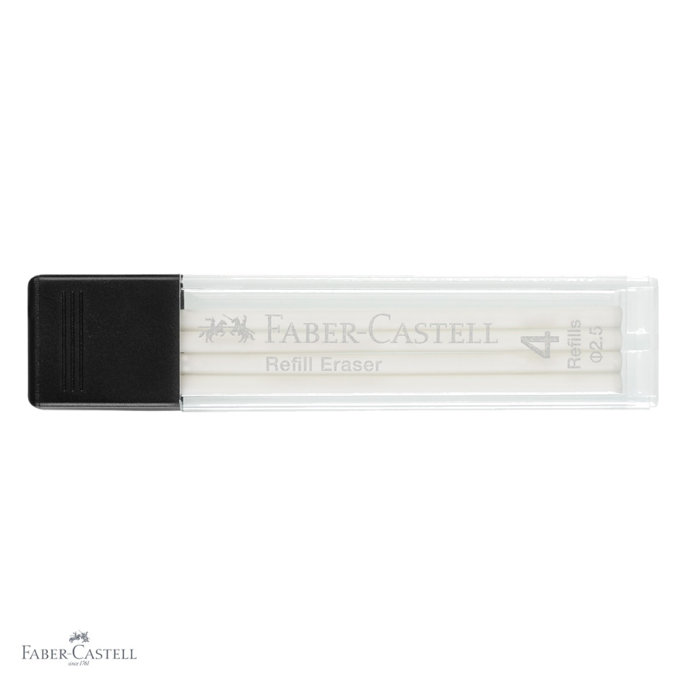 Set 4 radiere rezerva Faber-Castell Precision, pentru radiera creion, uz profesional [4]