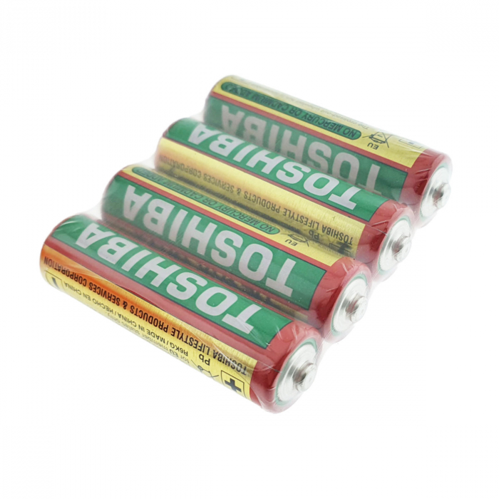 Set 40 baterii AA, Toshiba Heavy Duty, R6, 1.5V, ambalate in folie [4]
