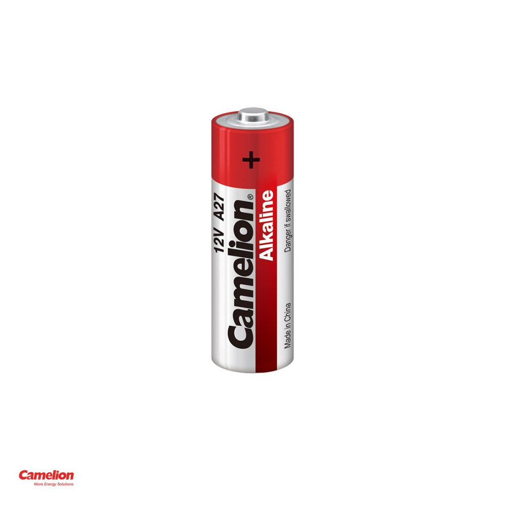 Set 5 baterii alcaline Camelion A27 LR27A 27A, 12 V, 26 mAh, 8 x 28.5 mm, in blister [4]