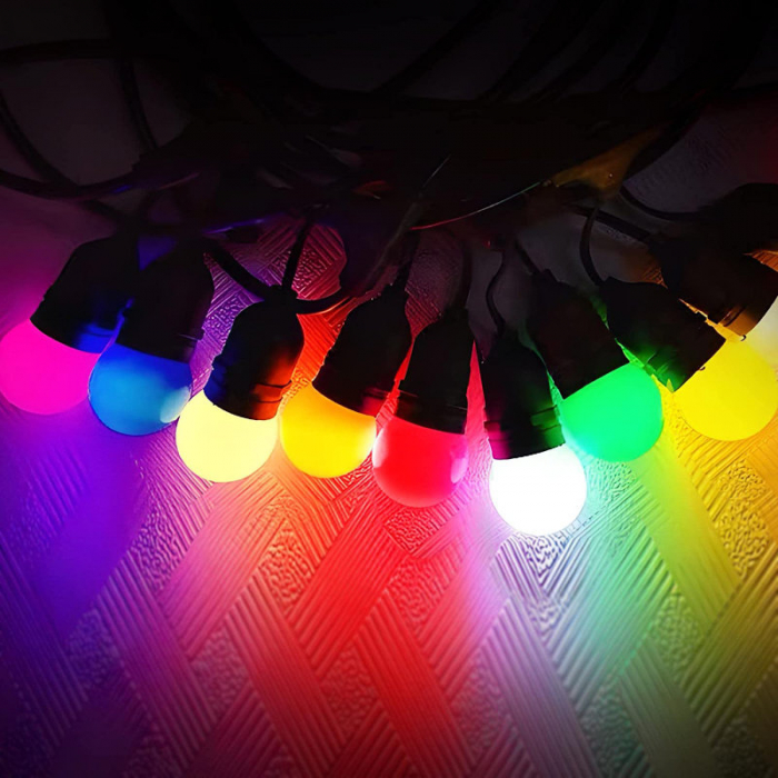 Set 5 becuri LED, E27 G45, Forever Light 86284, 2W, unghi larg de 360°, alb neutru [7]