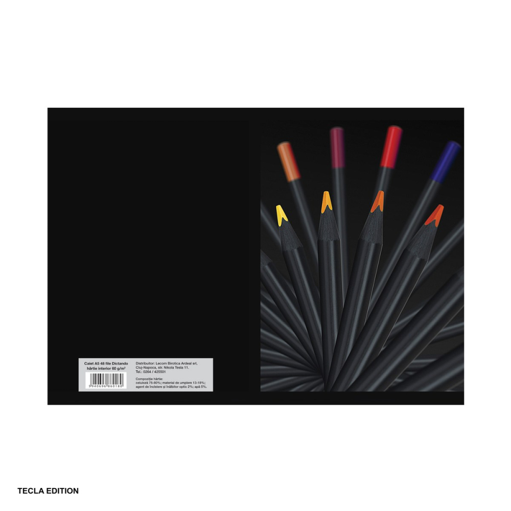 Set 5 caiete capsate A5, 48 file, dictando, 60 g/mp [4]