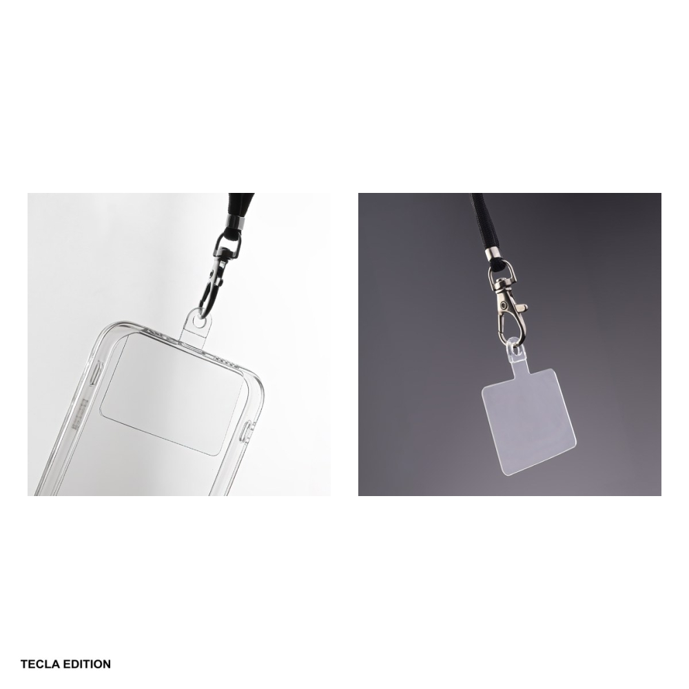 Set 5 insertii din TPU pentru prinderea snurului la telefon, Transparent [5]