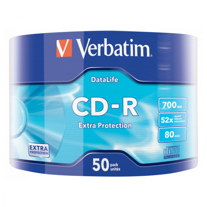CD-R Verbatim, 700MB, 52X, 50 buc [3]