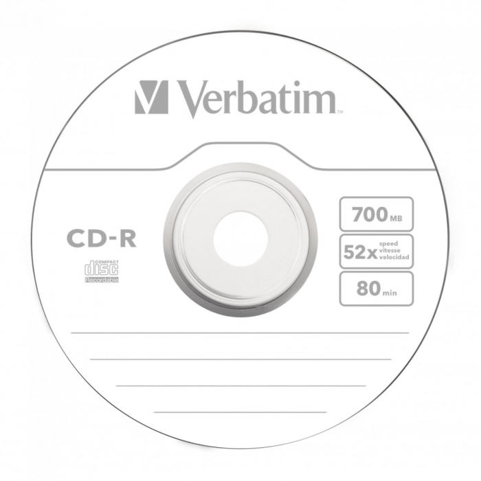 CD-R Verbatim, 700MB, 52X, 50 buc [2]