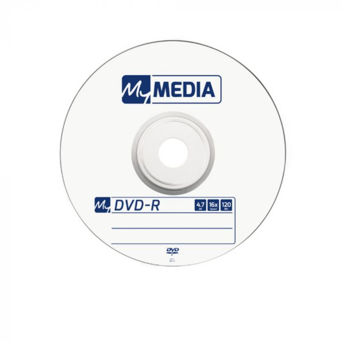 Set 50 DVD-R 4.7 Gb, 16X, My Media 69200, 120 min, cu logo, ambalat in folie [2]
