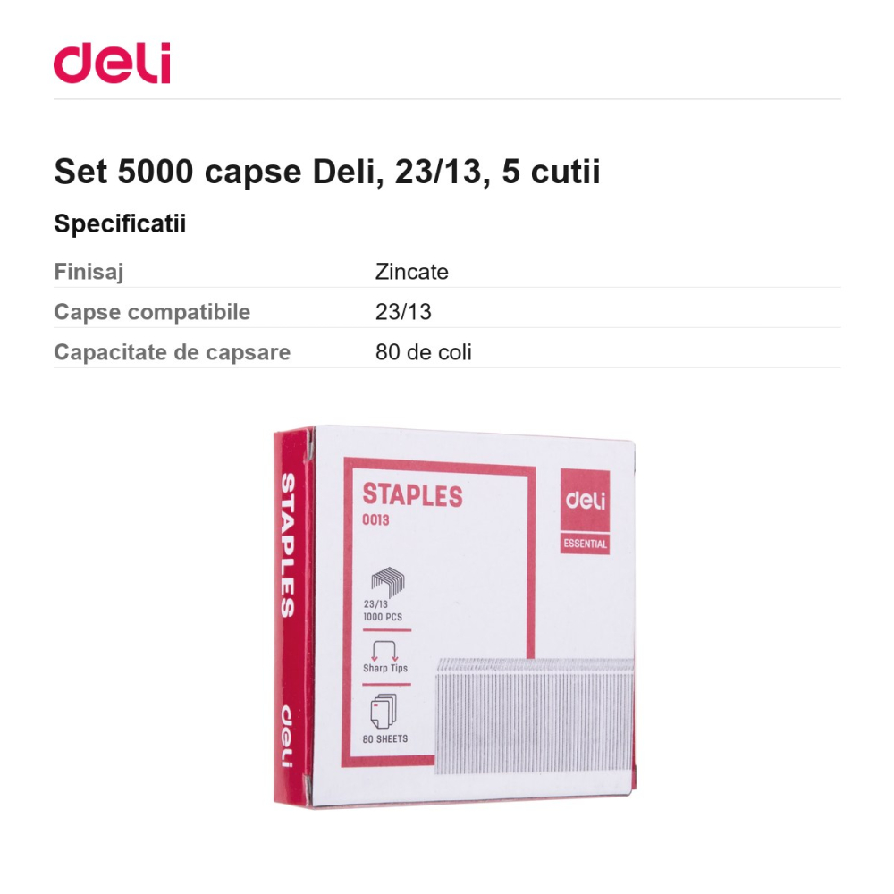 Set 5000 capse Deli, 23/13, 5 cutii [3]
