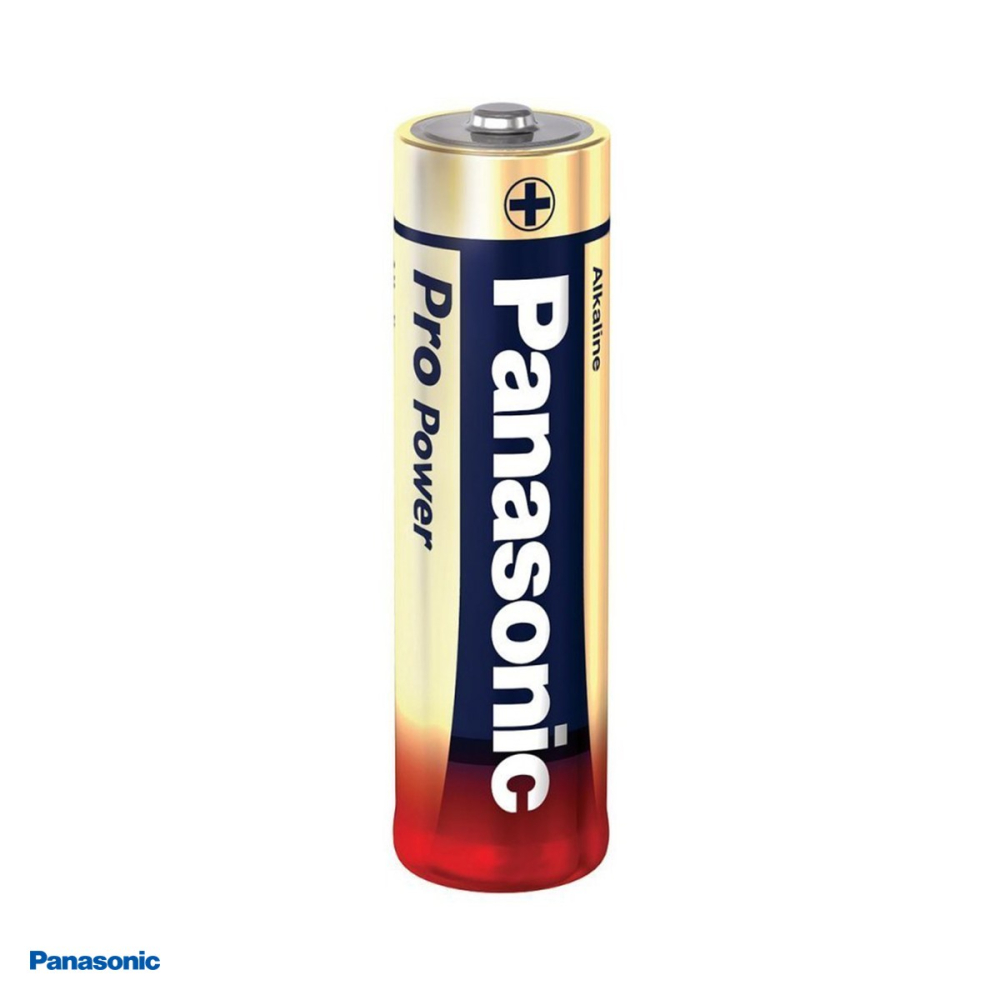 Set 6 baterii alcaline AA LR6 Panasonic Pro Power LR6PPG, 1.5 V, 14.5 x 50.5 mm, in blister [4]