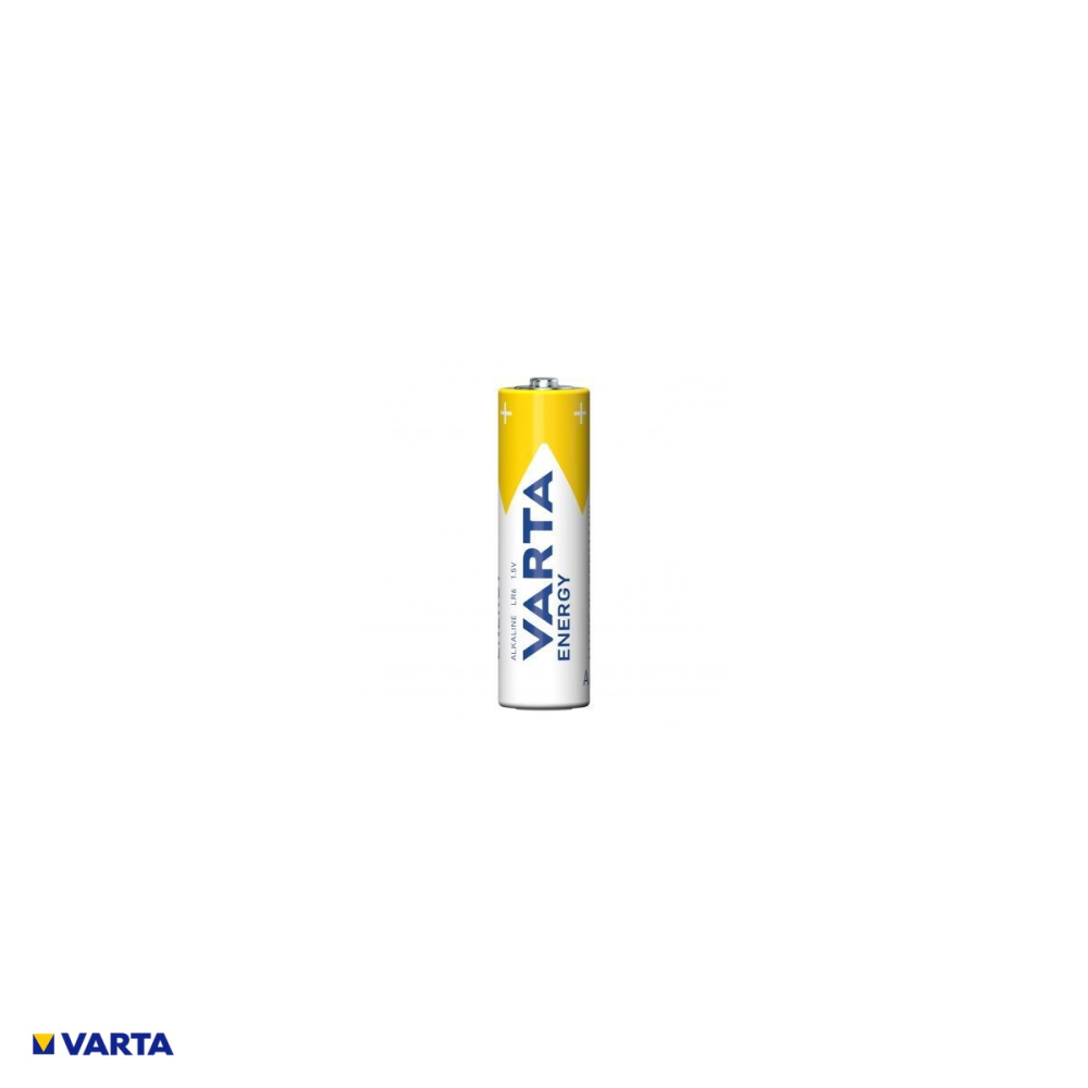 Set 6 baterii alcaline AA LR6 VARTA Energy 4106, 1.5 V, 14.5 x 50.5 mm, in blister [4]