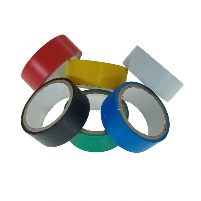 Set 6 benzi izolatoare, 19mm x 3M, Top Tools 24B115, multicolor [4]