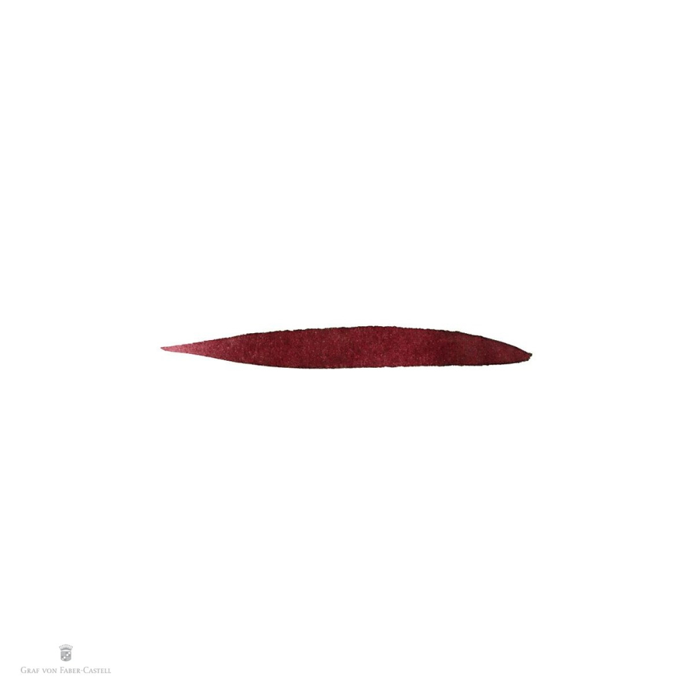 Set 6 cartuse de cerneala Garnet Red, Graf von Faber Castell, in cutie [4]