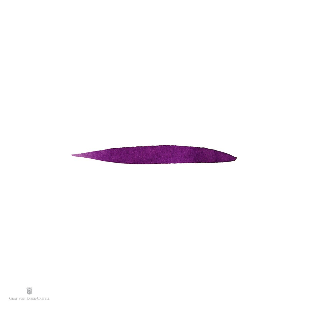Set 6 cartuse de cerneala Violet Blue, Graf von Faber Castell, in cutie [4]