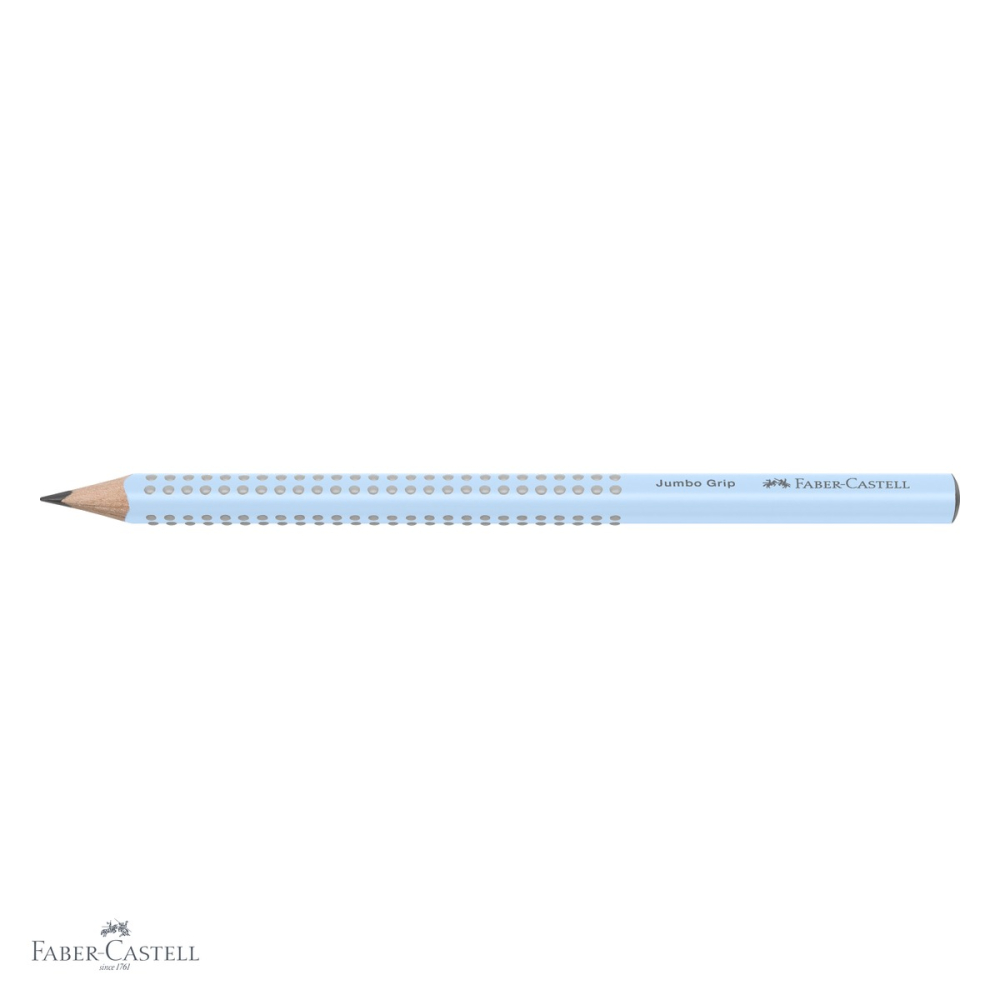 Set 72 creioane grafit Jumbo Grip Faber-Castell, forma triunghiulara ergonomica, fara radiera, pentru copii [4]