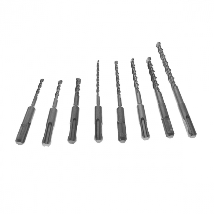 Set 8 burghie SDS pentru beton,5-8-10,SDS-59610 [3]