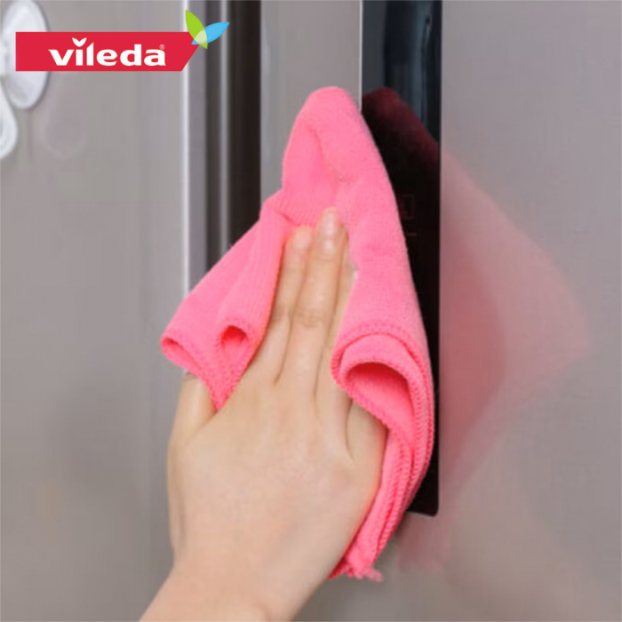 Set 8 lavete Vileda Microfibre Colors 18597, multifunctionale, 30 x 30 cm, absorbante, multicolor [5]
