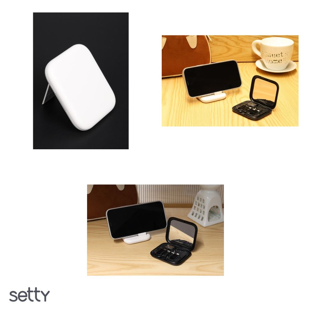 Set adaptoare priza Setty AD-S11-16 11 in 1, roz [4]