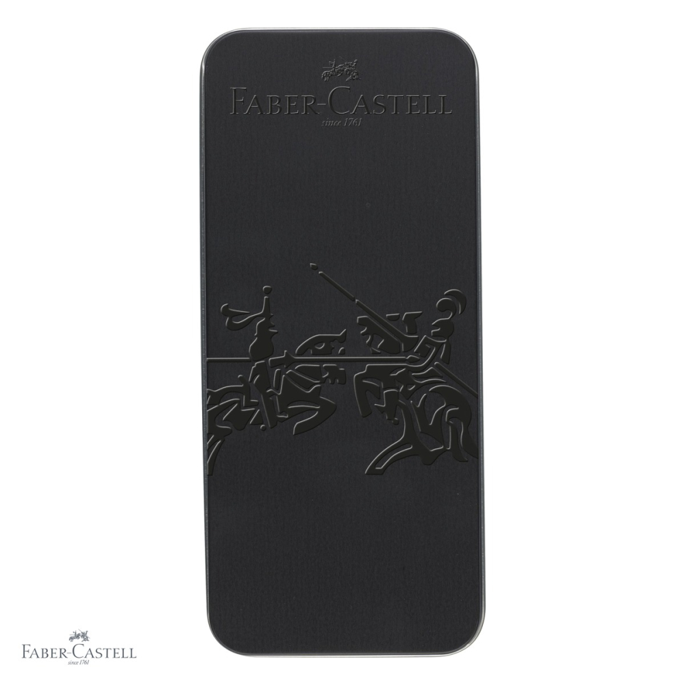 Set cadou stilou si pix Faber-Castell Grip 2011 All Black, design elegant, editie speciala [4]