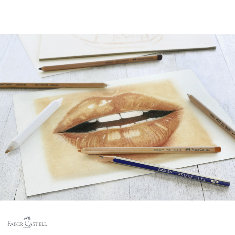 Set desen 6 piese Faber-Castell Pitt, pentru schite clasice cu grafit si pastel [4]