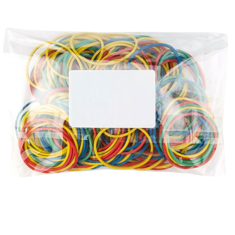 Set Elastice Bani, 90g, Rezistente si Versatile, pentru Organizare Bancnote si Documente, din Cauciuc Natural [5]