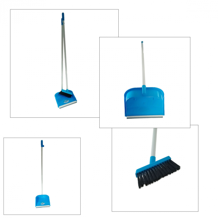 Set faras si matura, cu cozi de 78 cm, Y-445, albastru [5]