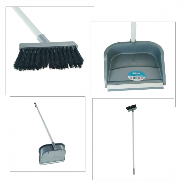 Set faras si matura, cu cozi de 78 cm, Y-445, gri [5]