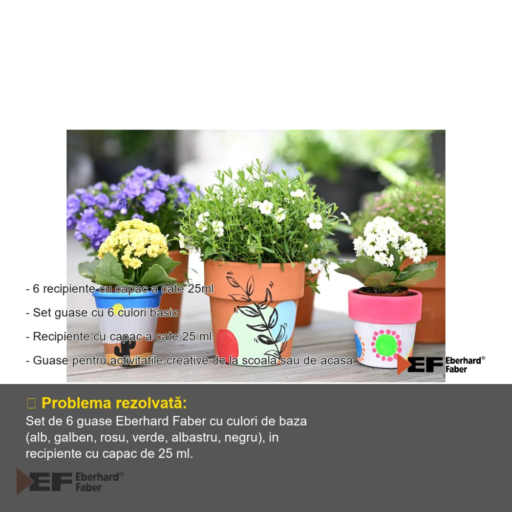 GUASE 6 CULORI 25 ML STANDARD EBERHARD FABER [2]