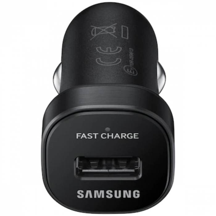 Set incarcator auto Samsung EP-LN930, cu cablu USB Tip A tata la USB Tip C tata, lungime 1.5m, Fast Charging, curent maxim 9V 2A, negru [3]
