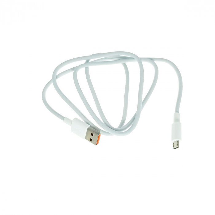 Set incarcator de retea cu cablu micro 1xUSB, 5V, 2.1A 10W, Foneng EU43, alb [3]