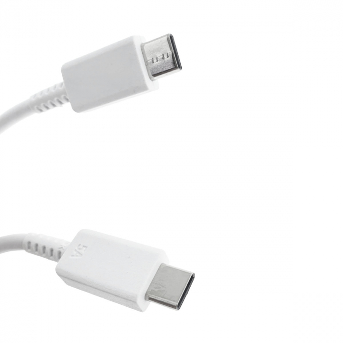 Set incarcator retea 45W, PD, cu port USB-C si cablu cu conectori USB-C, 10451, alb [4]