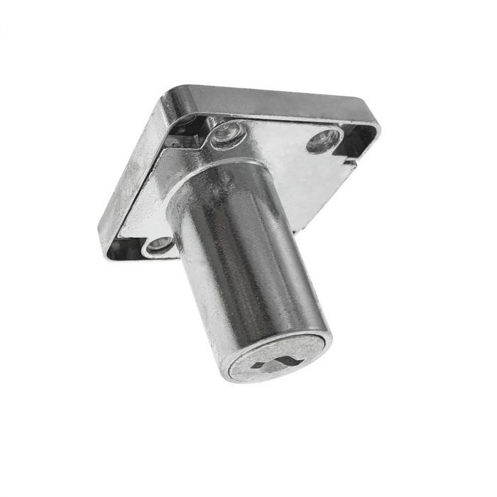 Set incuietoare pentru mobilier, FAM-65367, cu butuc si 2 chei, cromat, dimensiuni 41 x 40 x 38 mm [2]