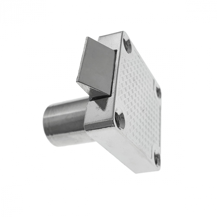 Set incuietoare pentru mobilier, FAM-66847, cu butuc si 2 chei, cromat, dimensiuni 43 x 40 x 40 mm [2]