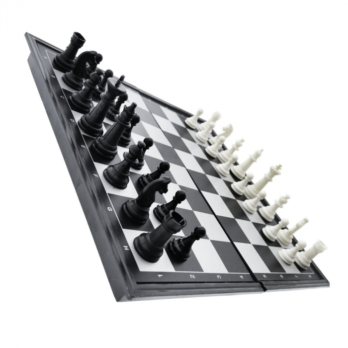 Set joc de Sah, MS-2017, cu piese magnetice, tabla metalica, suprafata 250 x 250 mm, in cutie [2]