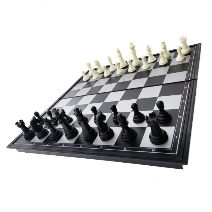Set joc de Sah, MS-2018, cu piese magnetice, tabla metalica, suprafata 315 x 315 mm, in cutie [2]