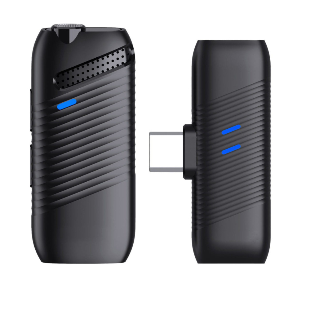 Set Microfoane Wireless 2.4G Dual cu Carcasa de Incarcare - Sistem Plug&Play pentru Vlogging, Streaming si Interviuri [4]