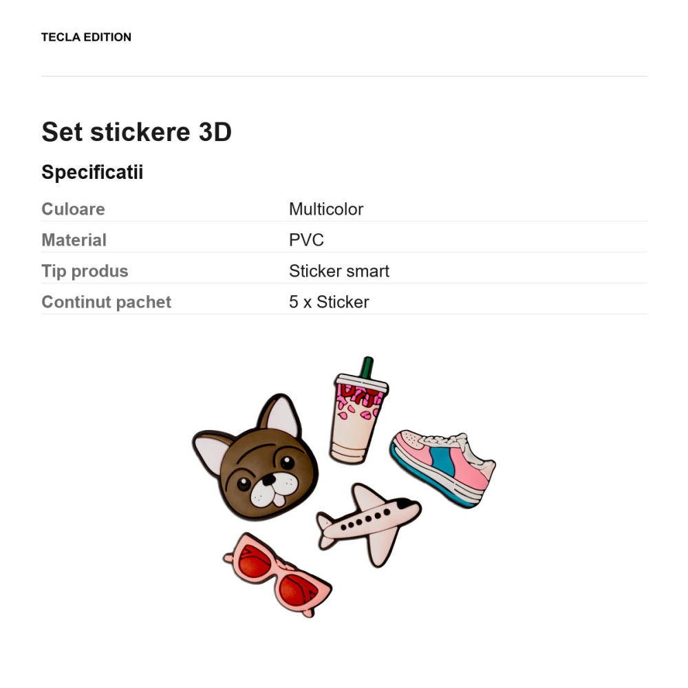 Set stickere 3D [3]