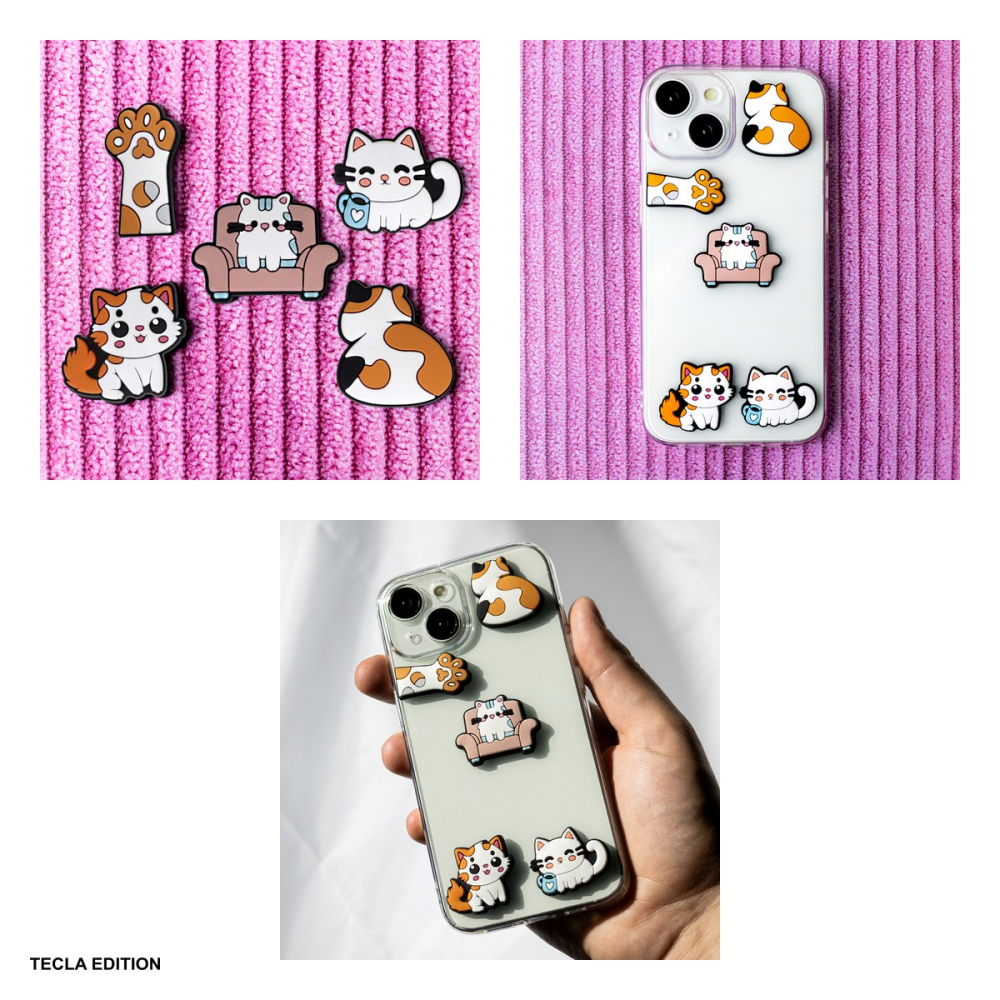 Set stickere 3D model Cat [4]