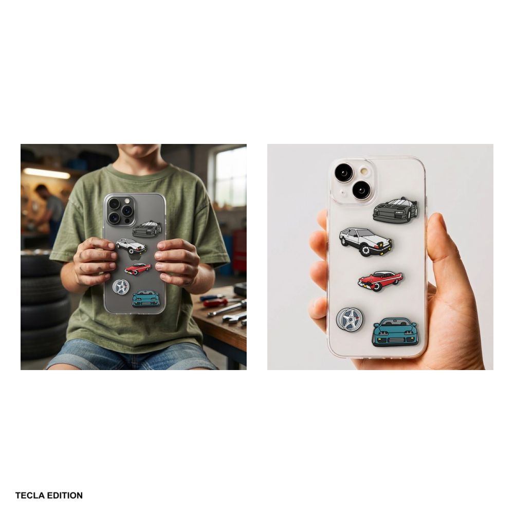 Set stickere 3D model Fast cars [4]