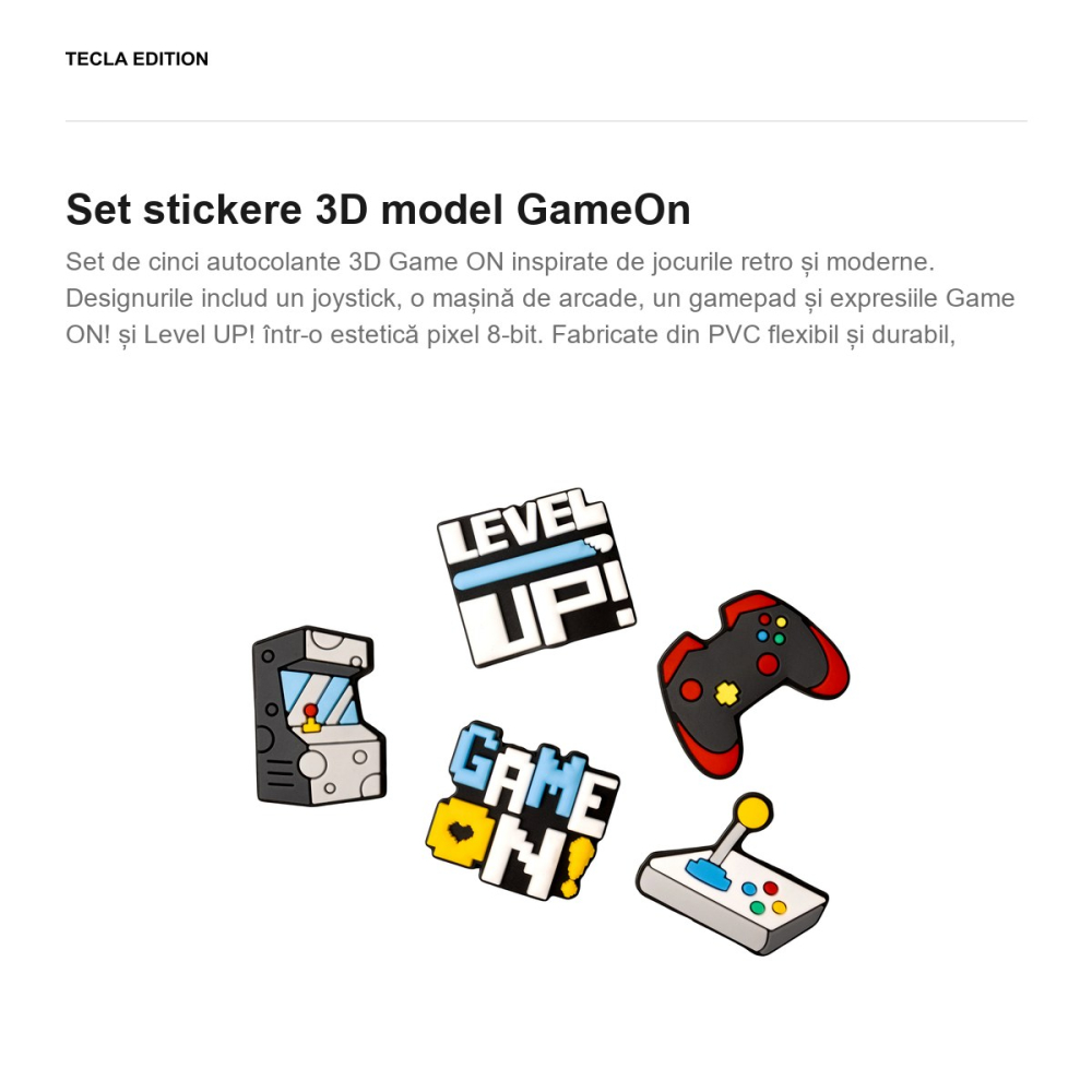 Set stickere 3D model jocuri video [2]