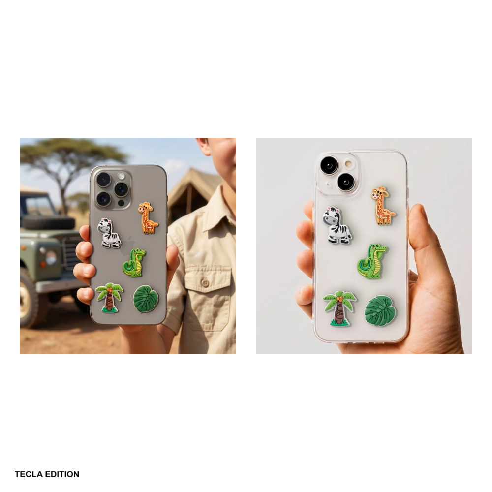 Set stickere 3D model Jungle [4]