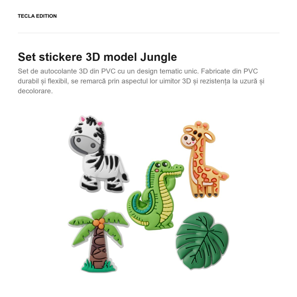 Set stickere 3D model Jungle [2]